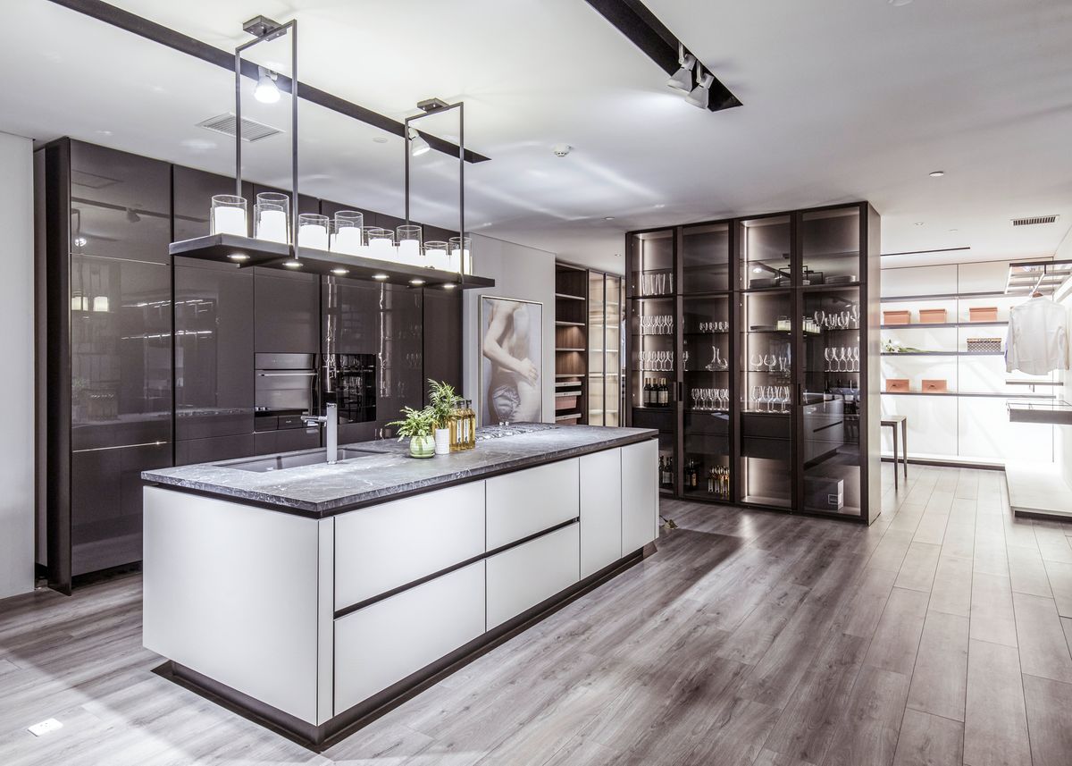 Cocinas Modernas: solución para los muebles altos de cocinas