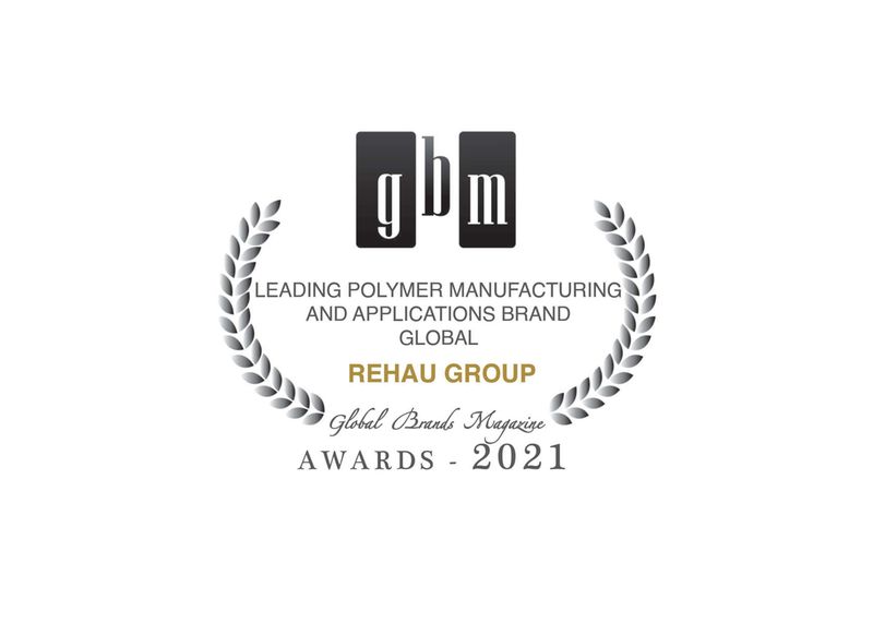 REHAU is honored with Global Brands Magazine Award | REHAU